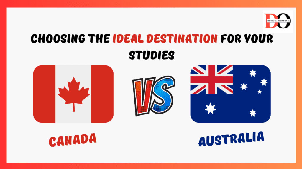 Canada vs Australia Study Visa