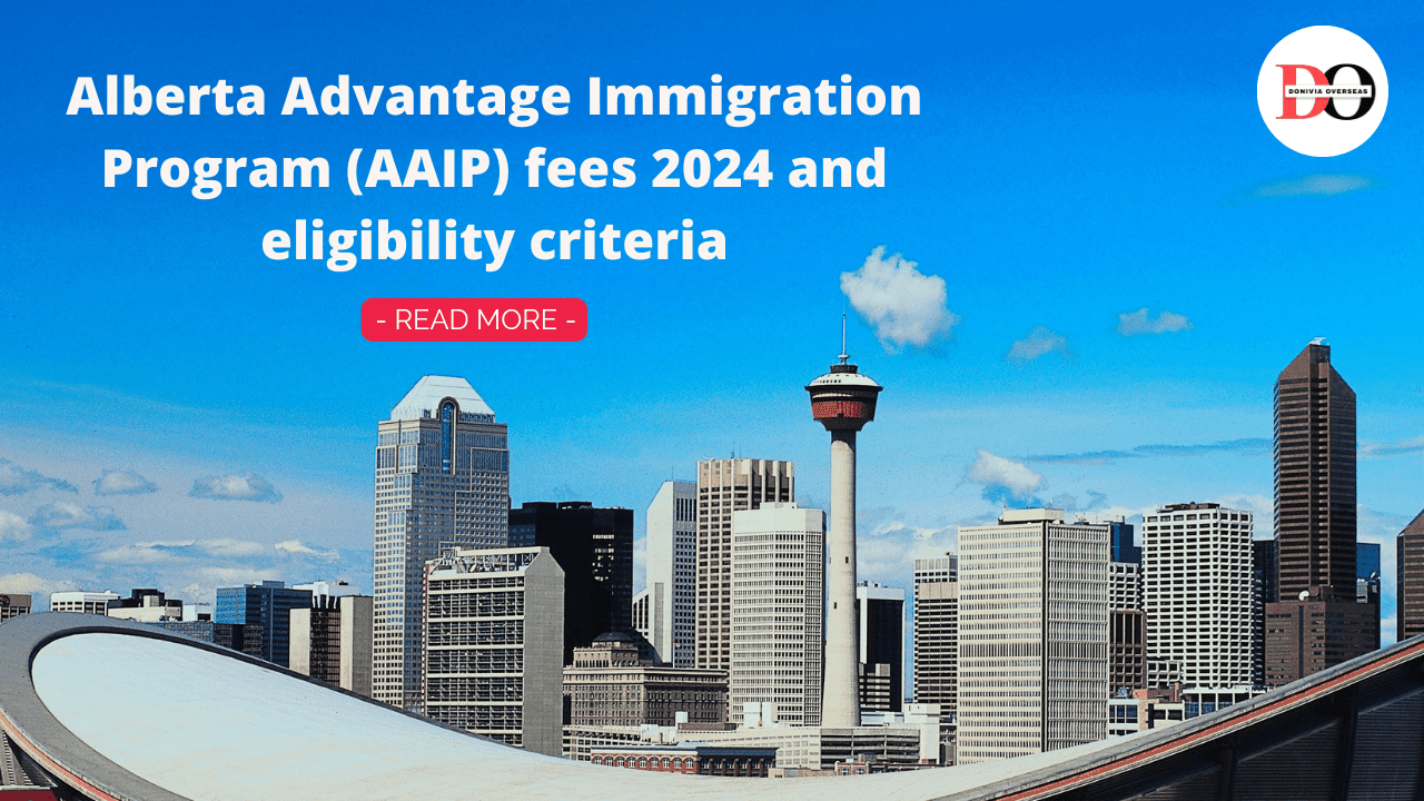 Alberta Advantage Immigration Program (AAIP) fees Effective 2024